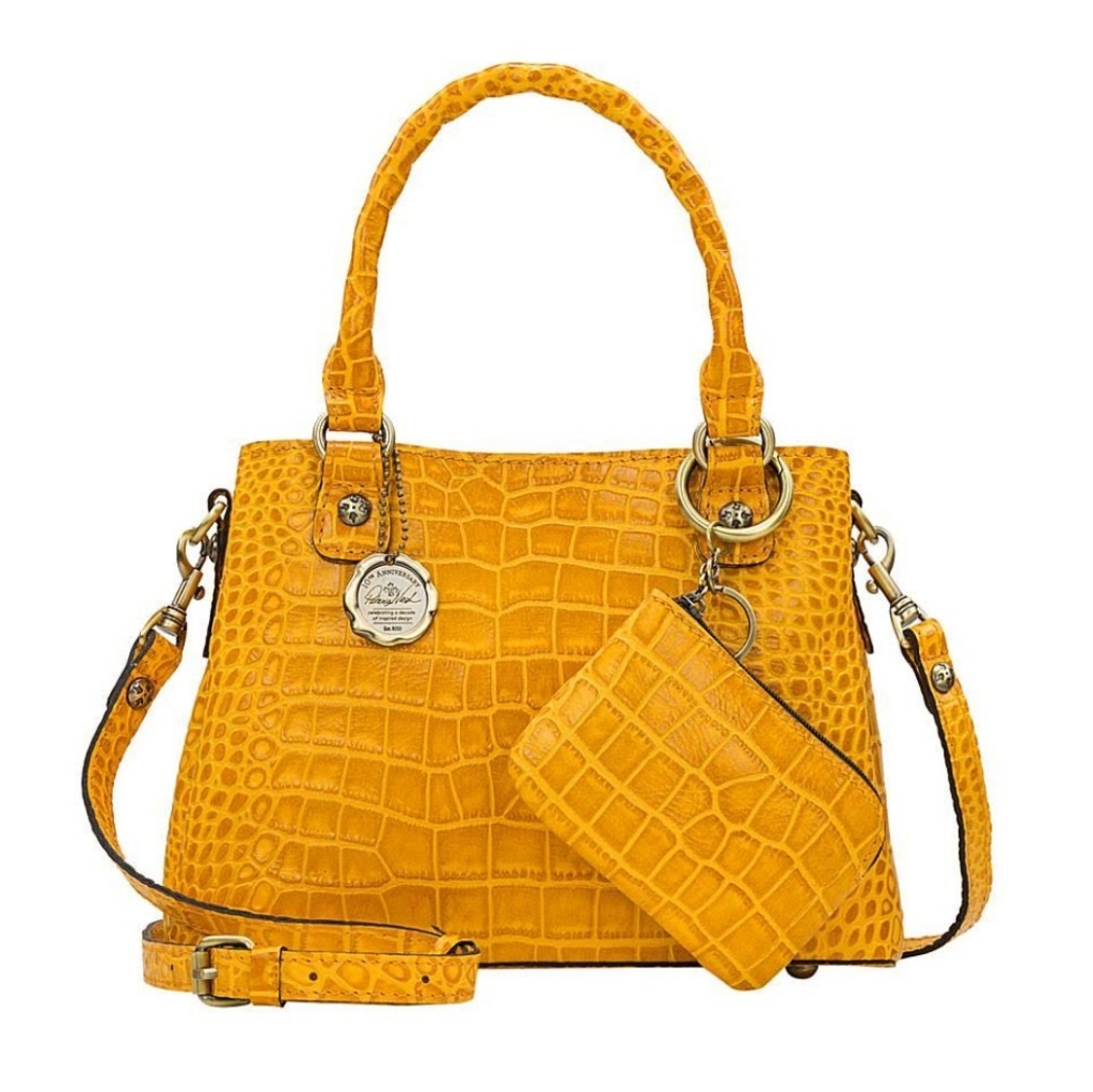 New Patricia Nash Leather Purse Summer Goldenrod